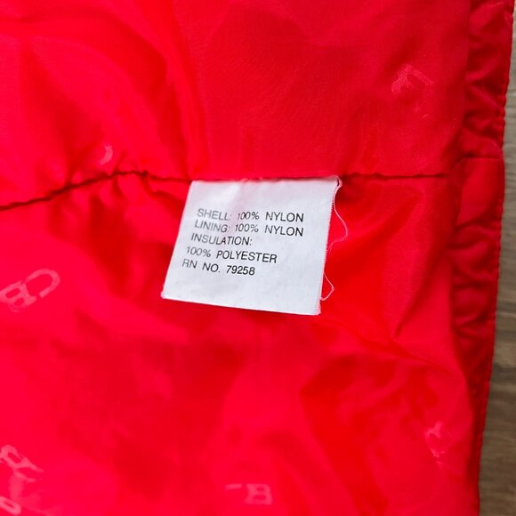 CB Sports Vintage Red Ski Jacket Jacket Coat Assault Celtech Sz L - Picture 14 of 14